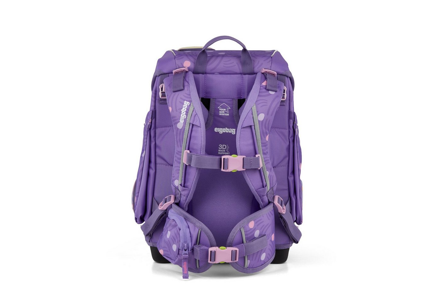 ergobag Schulranzen Ergobag cubo PonyBäradies Set – Bild 2 von 5
