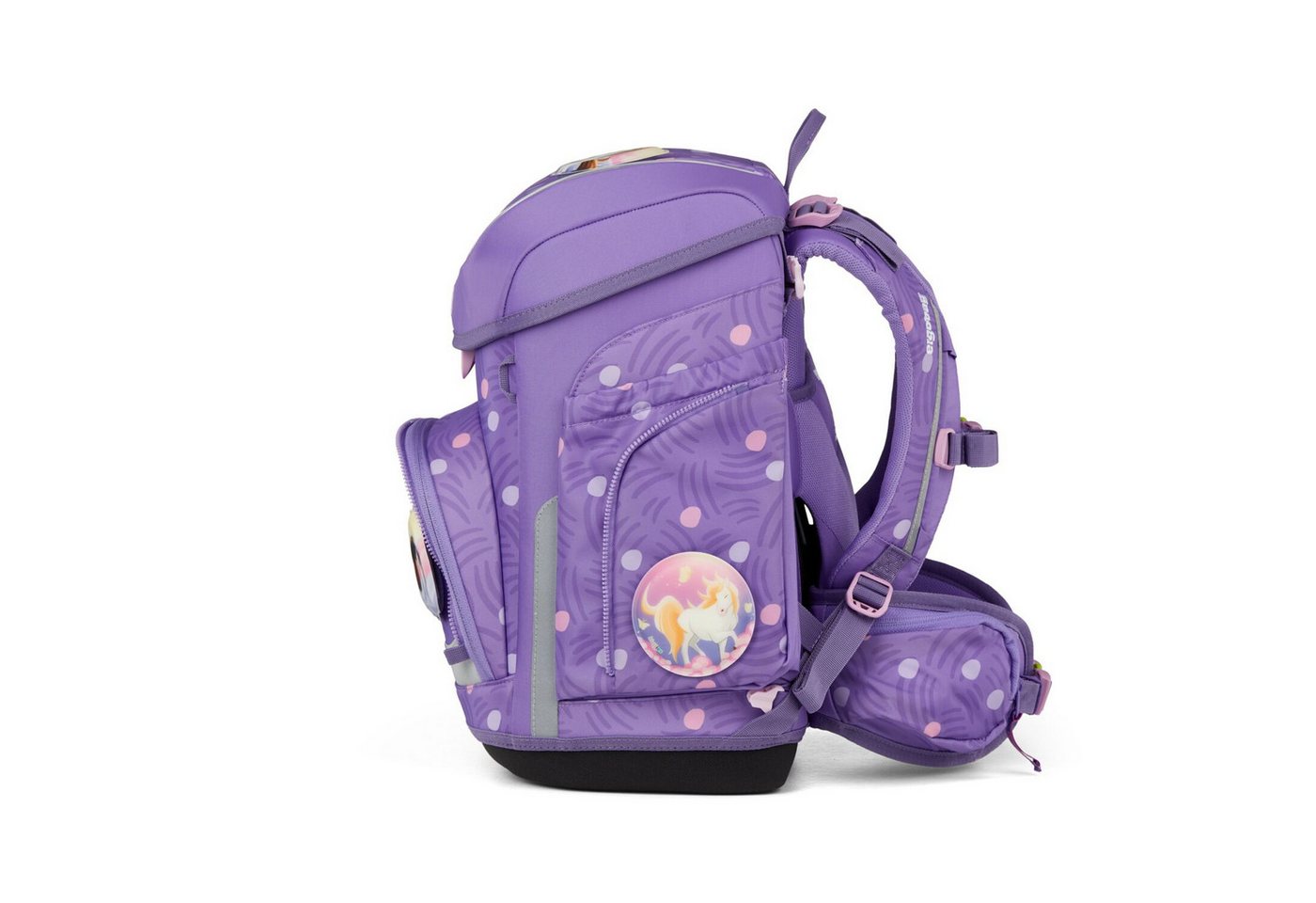ergobag Schulranzen Ergobag cubo PonyBäradies Set – Bild 4 von 5