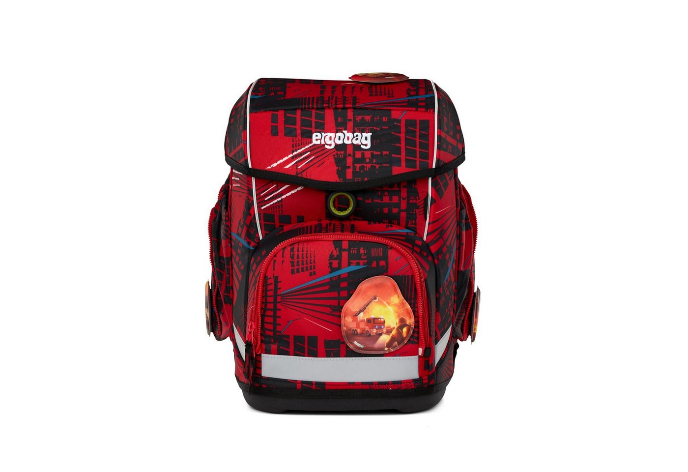 ergobag Schulranzen ergobag cubo Schulranzen-Set AlarmBärreitschaft – Bild 2 von 5