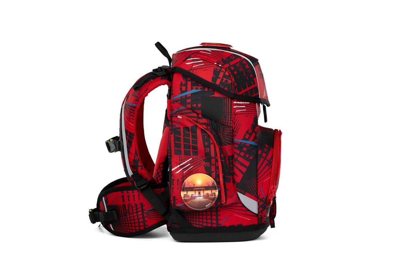 ergobag Schulranzen ergobag cubo Schulranzen-Set AlarmBärreitschaft – Bild 4 von 5