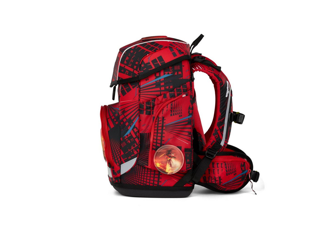 ergobag Schulranzen ergobag cubo Schulranzen-Set AlarmBärreitschaft – Bild 5 von 5