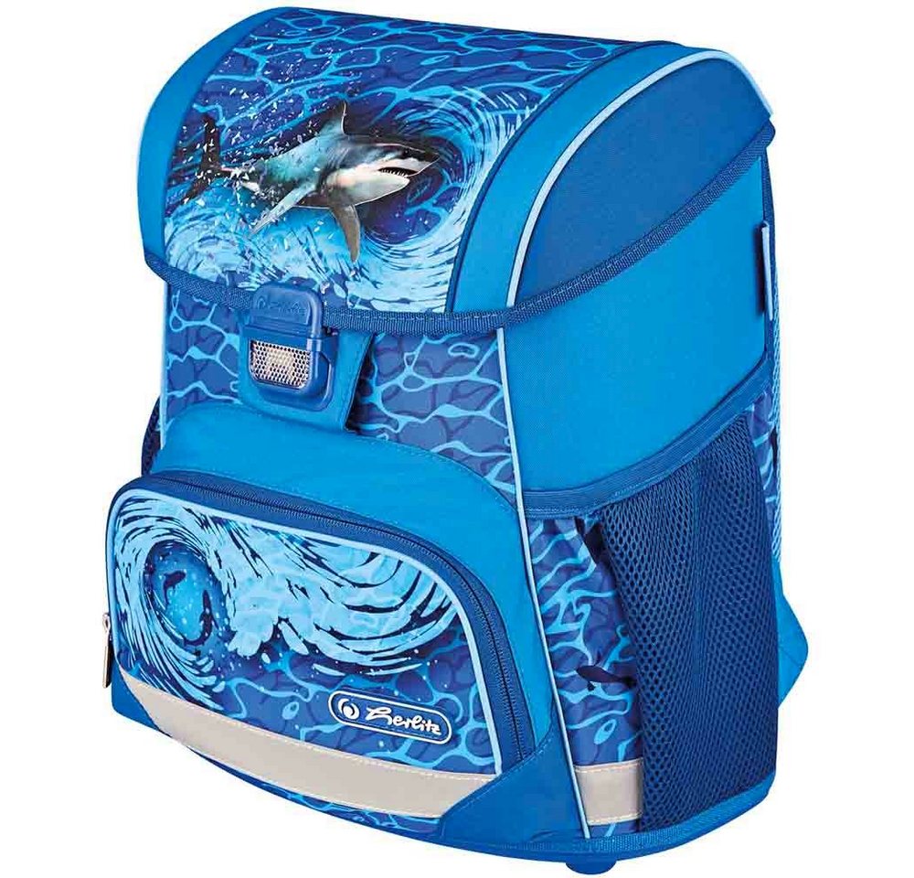 Herlitz Schulranzen Herlitz Schulranzen Set Loop Plus Blue Shark 10-teilig – Bild 2 von 5