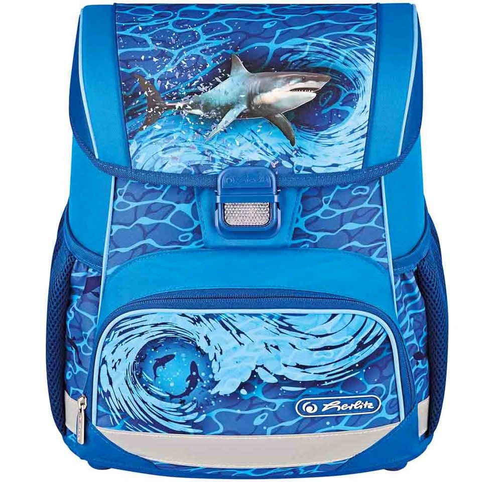 Herlitz Schulranzen Herlitz Schulranzen Set Loop Plus Blue Shark 10-teilig – Bild 3 von 5