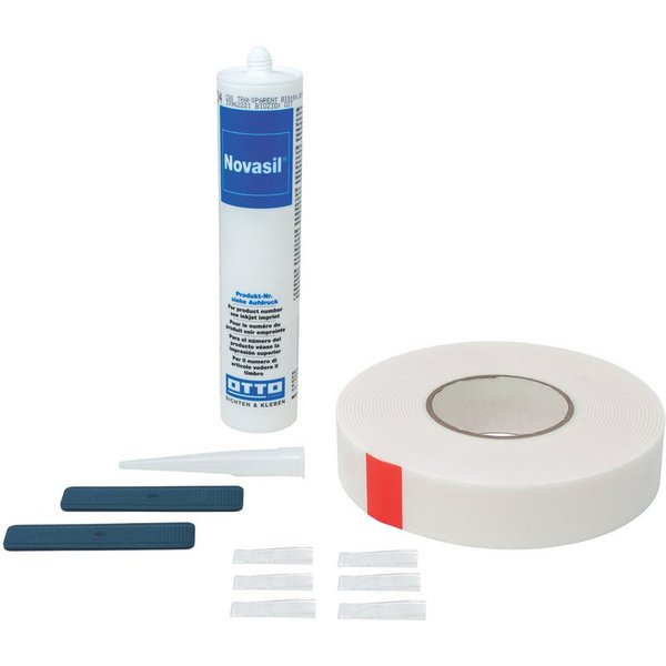 Schulte Duschrückwand DecoDesign Montage-Set Zubehör Set, (3-tlg)