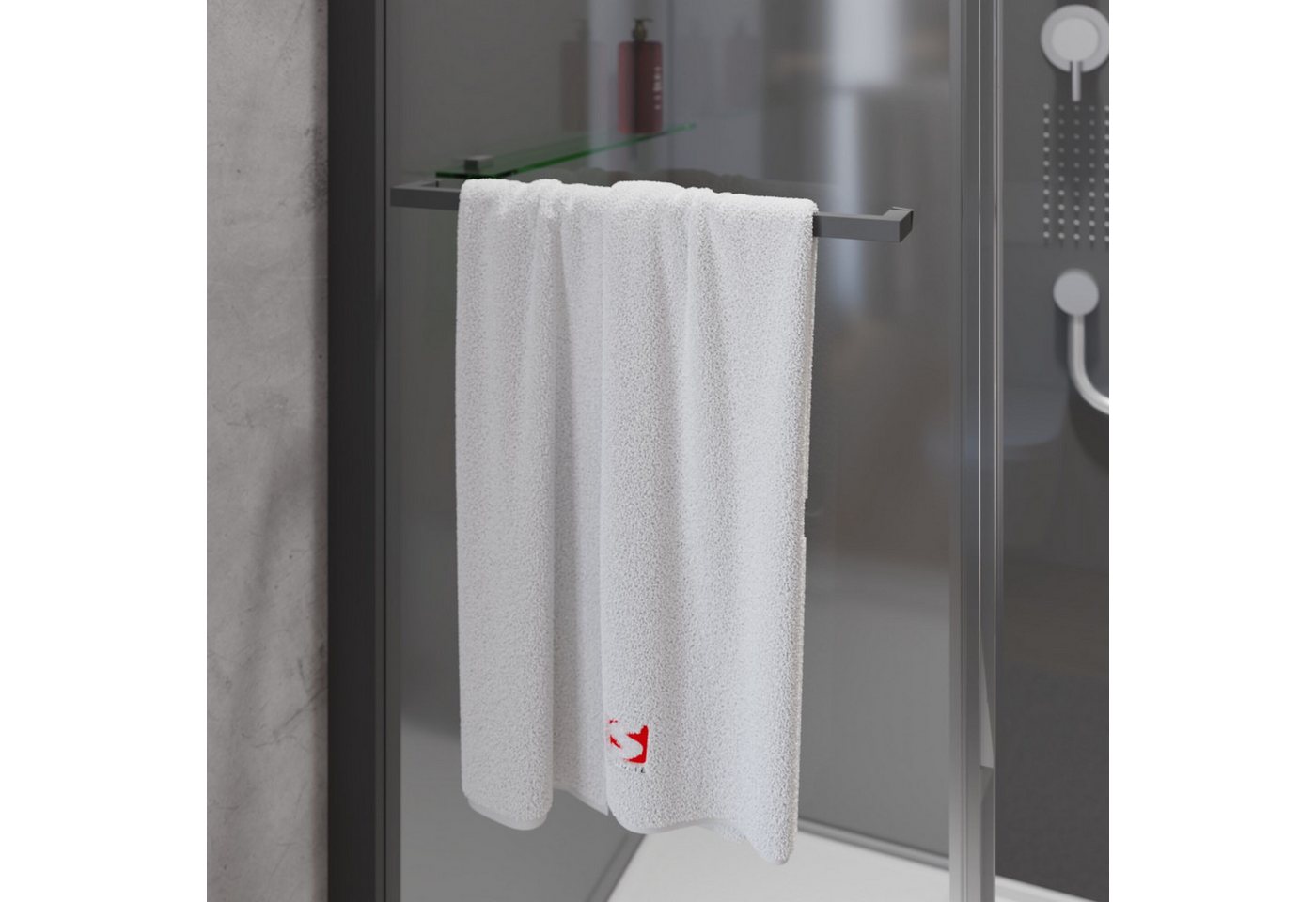 Schulte Komplettdusche Korsika, BxT: 120x80 cm, Sicherheitsglas, Komplett Set mit Duschwanne Eckdusche Schiebetür – Bild 3 von 5