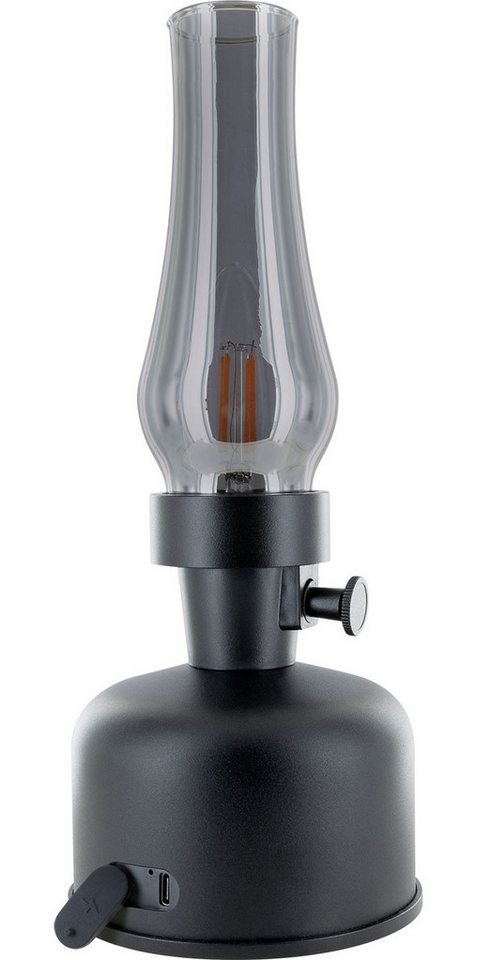 Schwaiger Außen-Tischleuchte TILA1803, stufenlos dimmbar, Retrodesign, dimmbar, IP44 – Bild 3 von 5