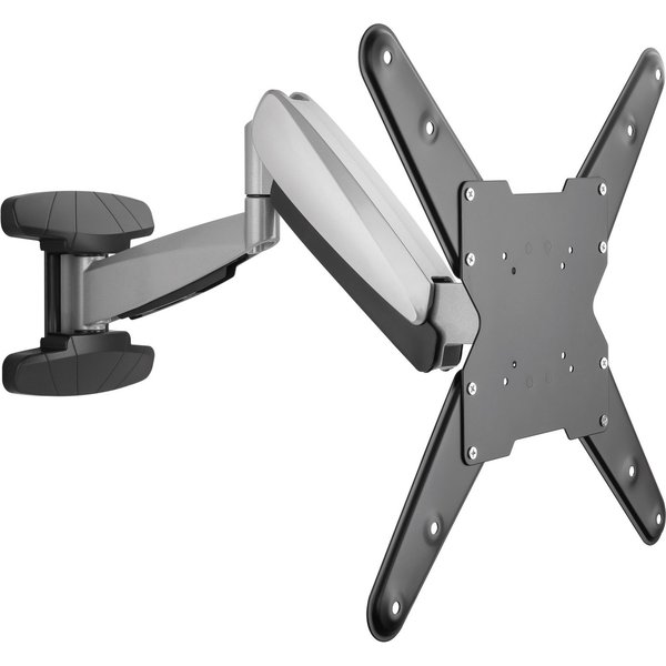Schwaiger TV-Wandhalterung 719444, (bis 55 Zoll, neigbar, schwenkbar, drehbar, bis 30kg, bis 400x400mm, integrierte Kabelführung, schwarz)