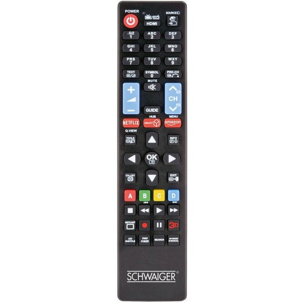 Schwaiger UFB100U 533 Fernbedienung (kein Einrichten oder Anlernen notwendig)