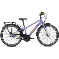 SCOOL 24 Zoll Kinderfahrrad S'COOL troX pro 24-N3, Größe 130–145 cm in Lila