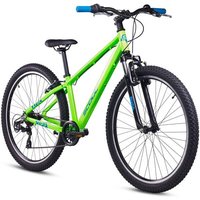 SCOOL 26 Zoll MTB Kinderfahrrad S'COOL Xroc pro 26-K7, Größe 140–165 cm in Grün