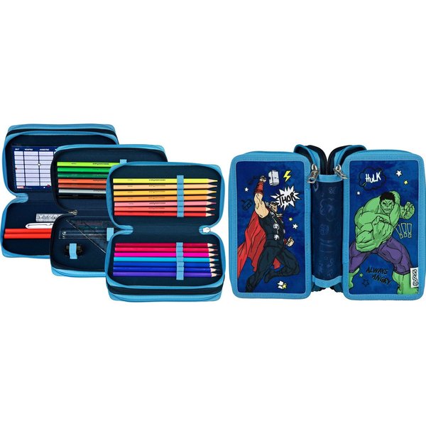 Scooli Federmäppchen Tripledecker, Avengers