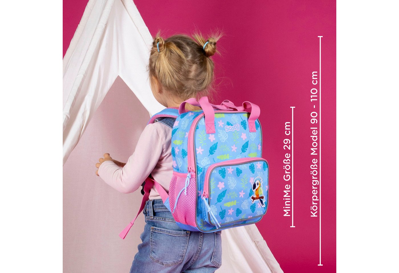 Scooli Kinderrucksack Mini-Me, für den Kindergarten – Bild 3 von 5