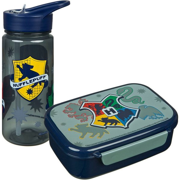 Scooli Lunchbox Harry Potter, Kunststoff, (Set, 2-tlg), mit Trinkflasche