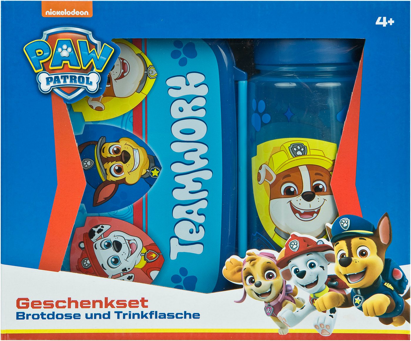 Scooli Lunchbox Paw Patrol, Kunststoff, (Set, 2-tlg), mit Trinkflasche – Bild 2 von 4