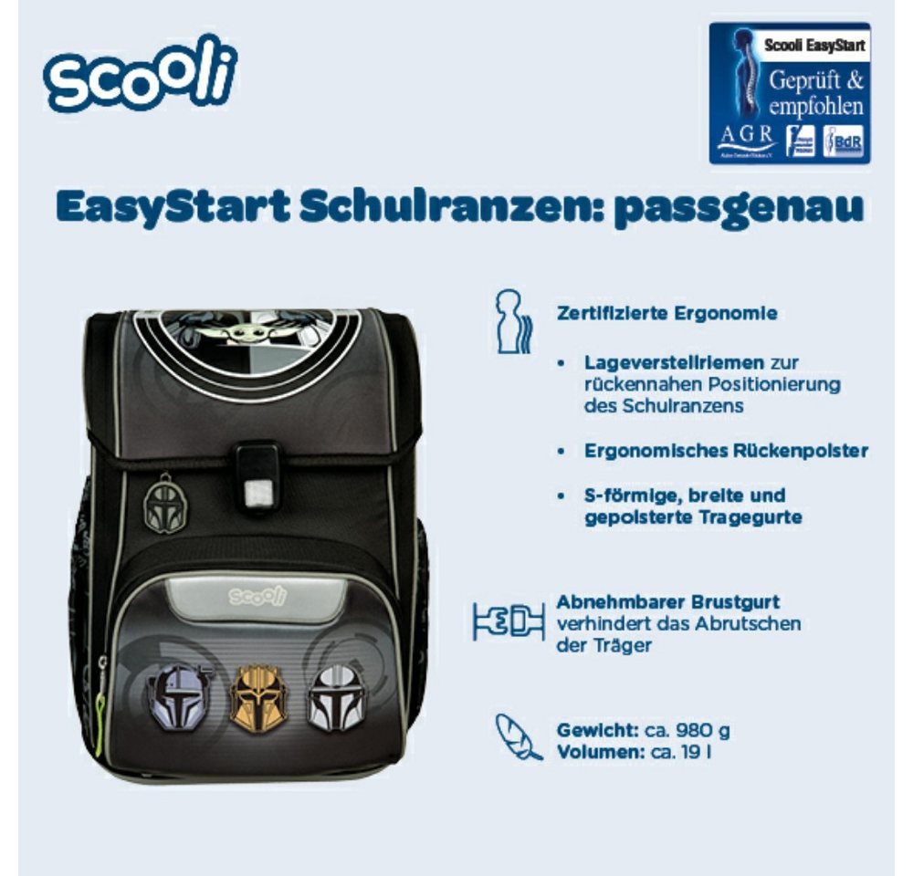 Scooli Schulranzen 1.Klasse Jungen EasyStart in unterschiedlichen Sets – Bild 2 von 5