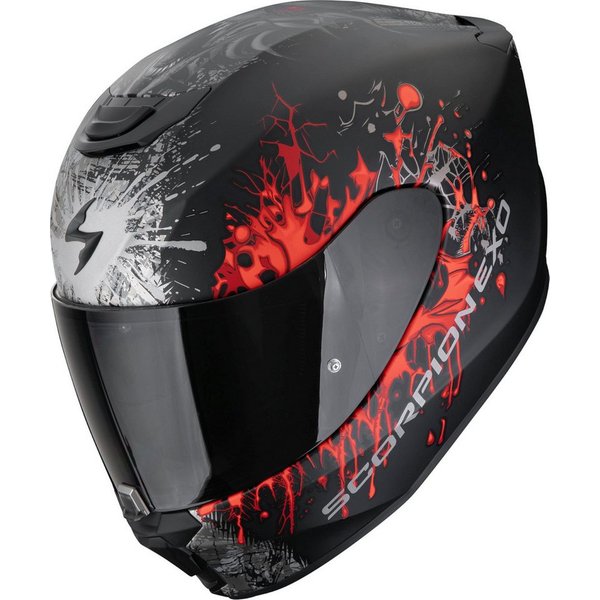 Scorpion Exo Motorradhelm Exo-391 Wolf Helm, Notfallsystem-polsterung (eqrs),geeignet Für Brillenträger,vorber