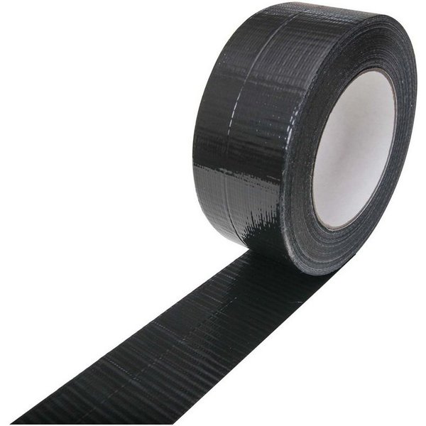 Scorprotect® Klebeband Gewebeklebeband schwarz Panzertape Gaffaband Panzerband 48 mm x 50 m