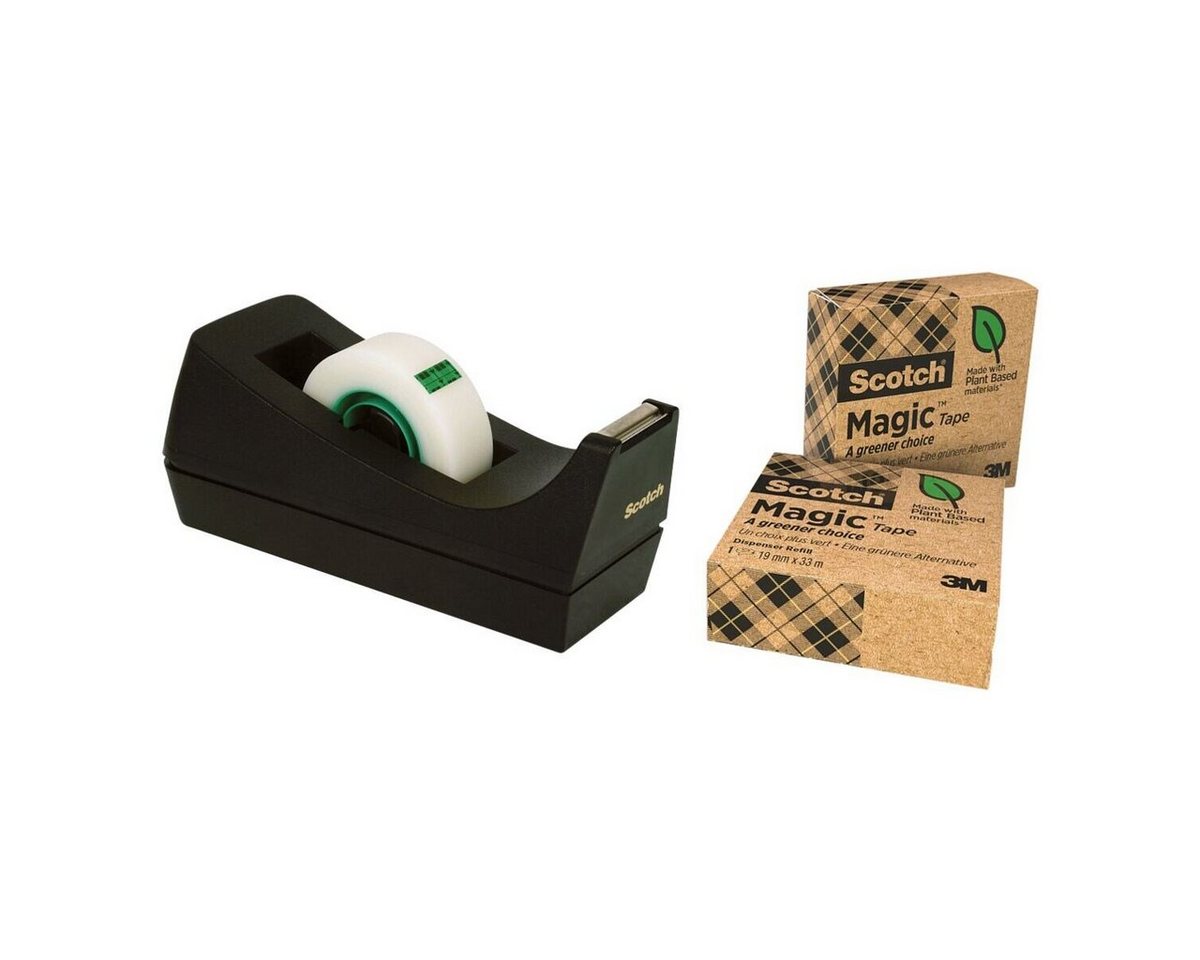Scotch Tischabroller mit 3 Klebebänder 'A greener choice' 19 mm x 33 m – Bild 2 von 2