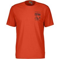 SCOTT Herren Hemd SCO Tee M's Defined DRI SS, Größe S in Orange