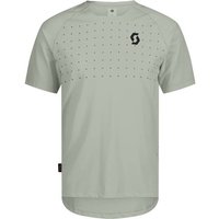 SCOTT Herren Shirt SCO Tee M's Trail Vertic Pro SS, Größe L in Silber