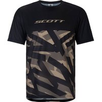 SCOTT Herren Shirt SCO Tee M's Vertic LT SS, Größe L in Schwarz
