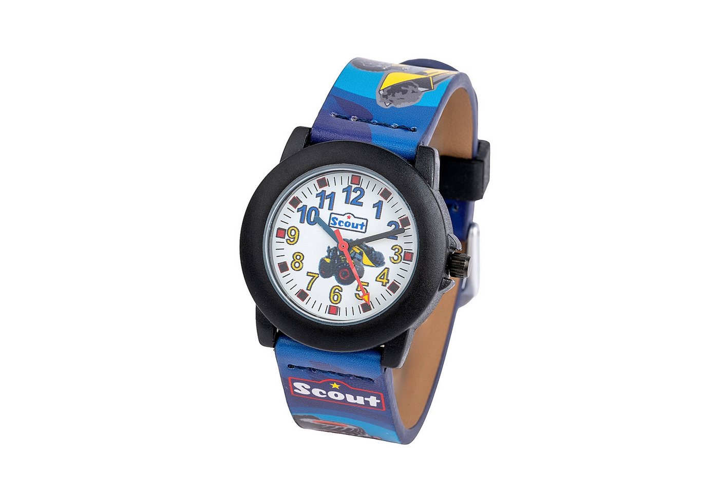 Scout Quarzuhr Crystal, 280305038 164000010, Armbanduhr, Kinderuhr, Lernuhr, Geschenkidee, Schulanfang, Weltall – Bild 3 von 4