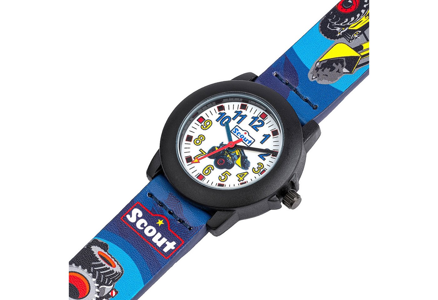 Scout Quarzuhr Crystal, 280305038 164000010, Armbanduhr, Kinderuhr, Lernuhr, Geschenkidee, Schulanfang, Weltall – Bild 4 von 4