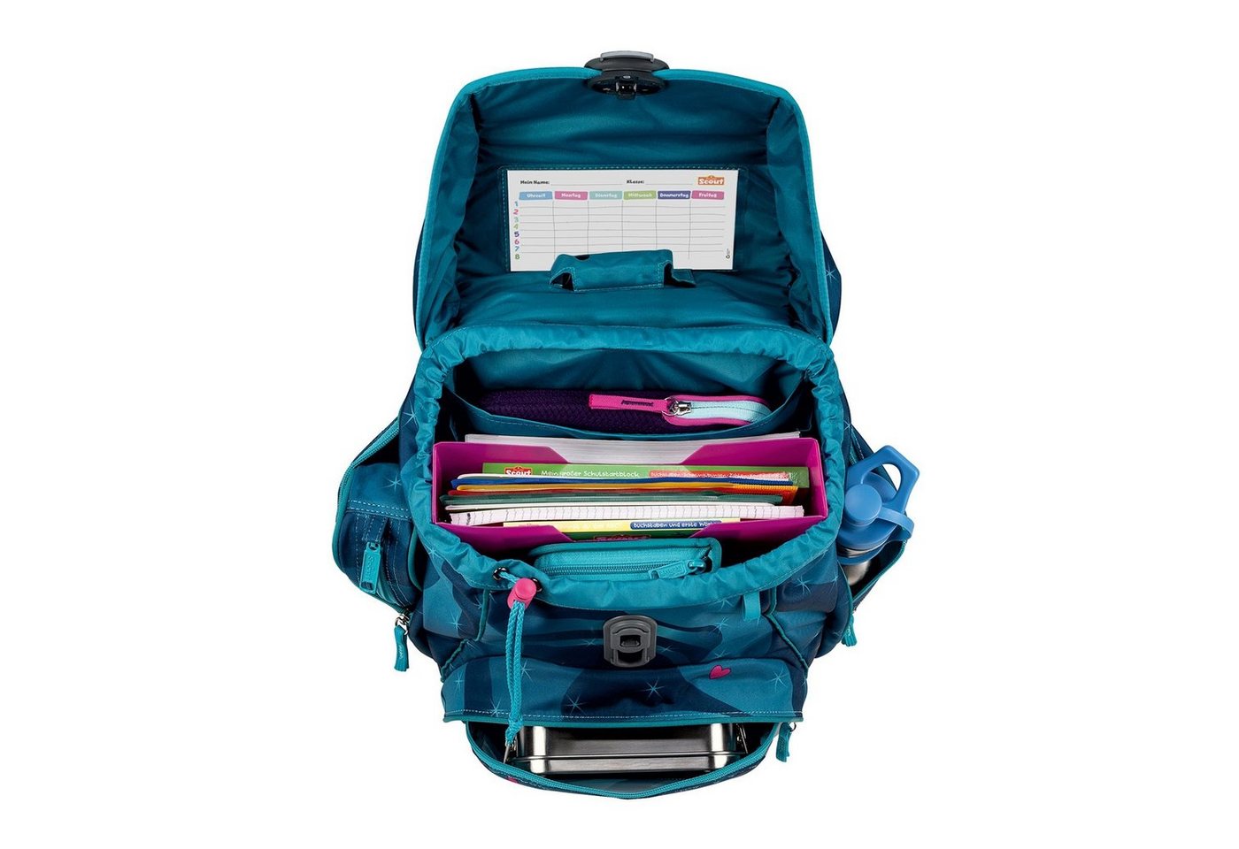 Scout Schulranzen Alpha (4-tlg), Polyester – Bild 5 von 5