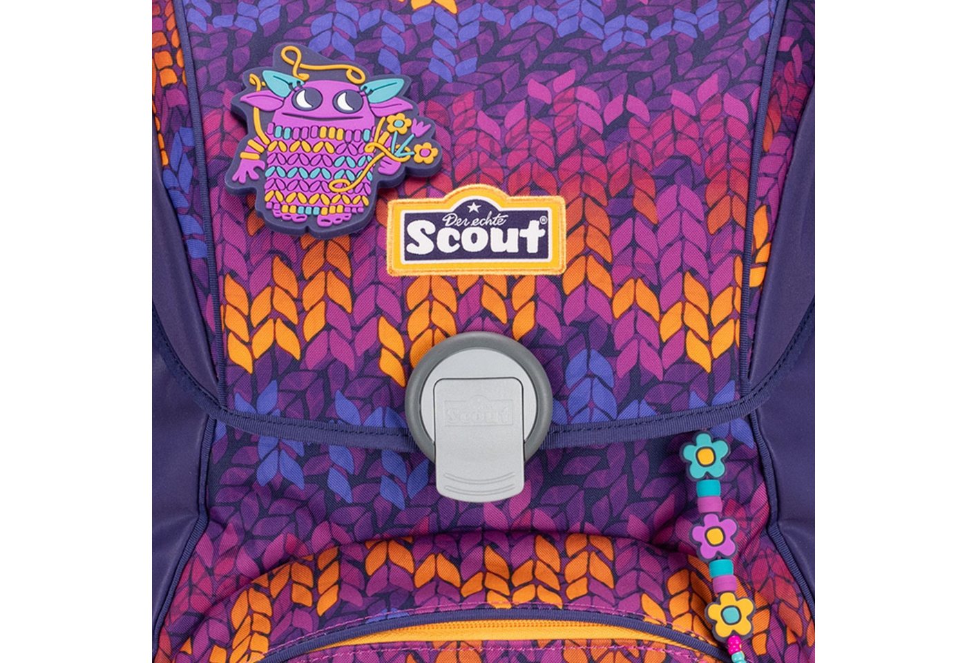 Scout Schulranzen Alpha (4-tlg), Polyester – Bild 4 von 5