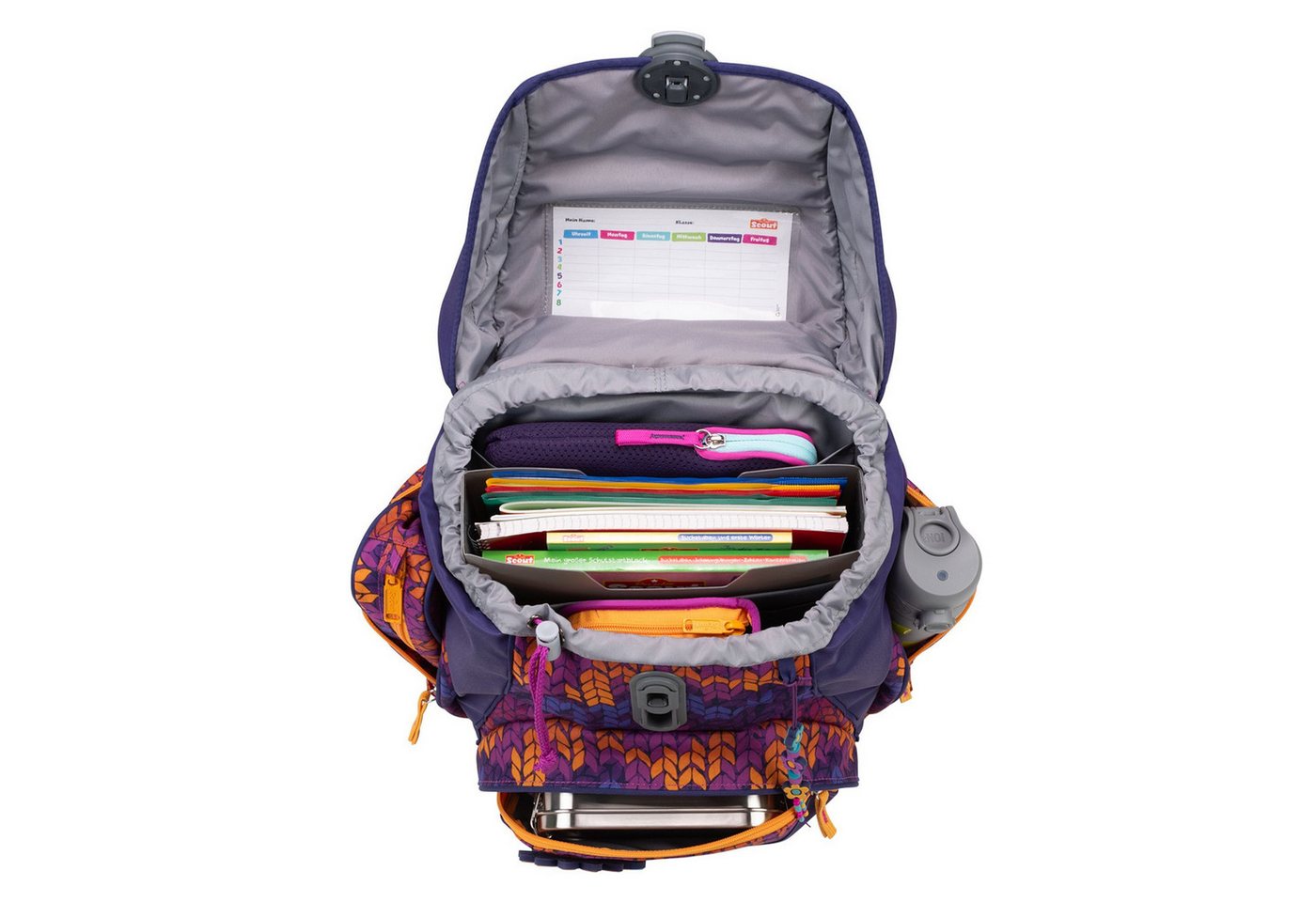 Scout Schulranzen Alpha (4-tlg), Polyester – Bild 5 von 5