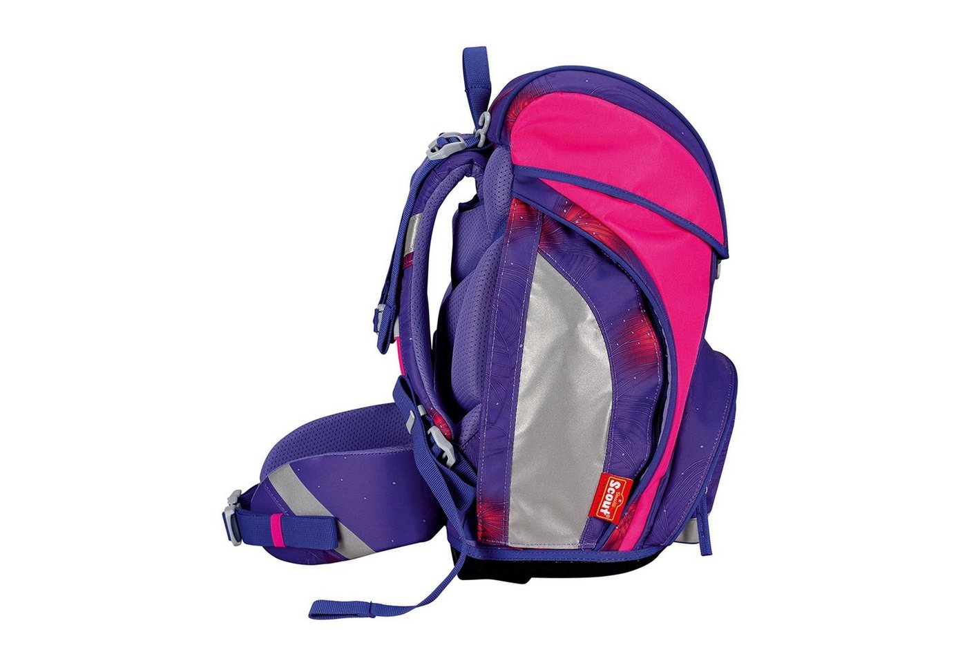 Scout Schulranzen Alpha (4-tlg), Polyester – Bild 3 von 5