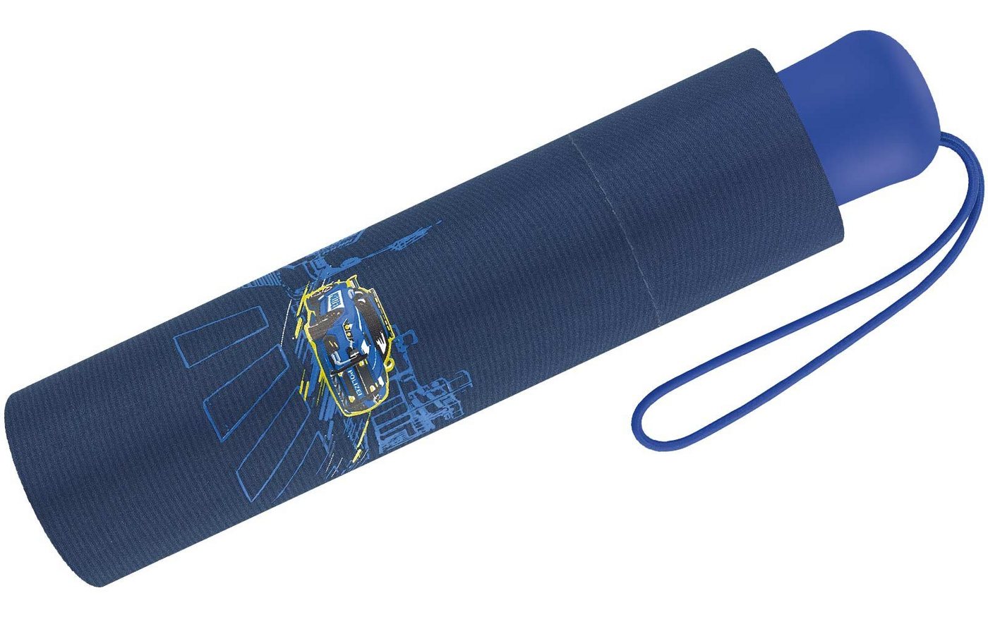 Scout Taschenregenschirm Mini Kinderschirm Basic reflektierend bedruckt, leicht – Bild 3 von 3