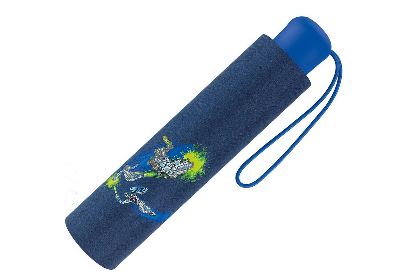 Scout Taschenregenschirm Mini Kinderschirm Basic reflektierend bedruckt, leicht – Bild 2 von 4