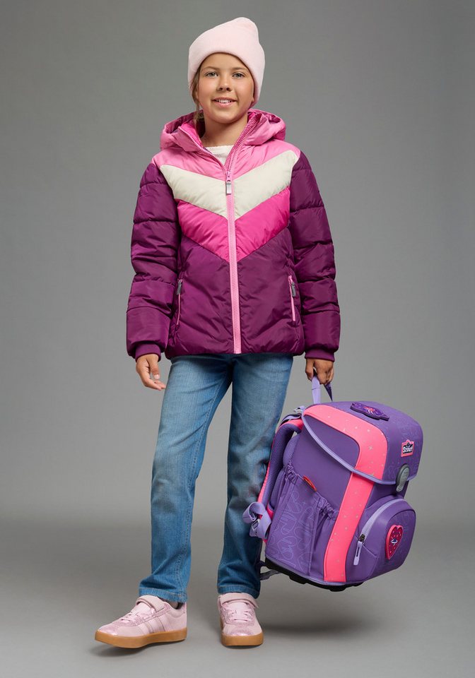 Scout Winterjacke Gesteppte Jacke, Colorblocking - NEU von SCOUT Warme Steppjacke mit Kontrasteinsätzen, Fleecefutter – Bild 4 von 5