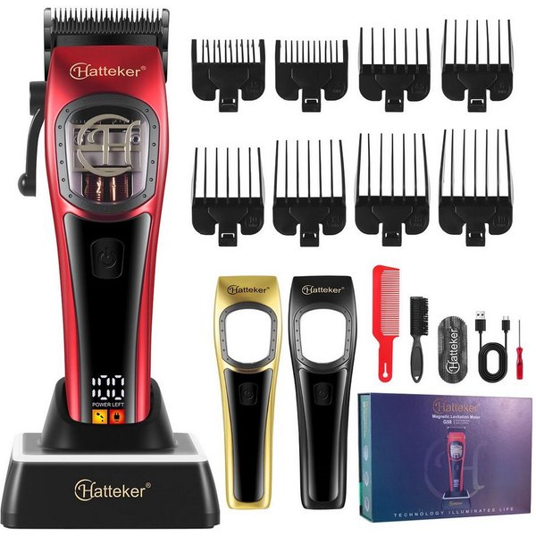 Scttomon Haarschneider G58, Professioneller Haarschneider & Barttrimmer, Barbershop-Haartrimmer USB-C & Ladestation