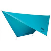 SEA TO SUMMIT Matte Hammock Ultralight Tarp 15D, Größe ONE SIZE in Blau