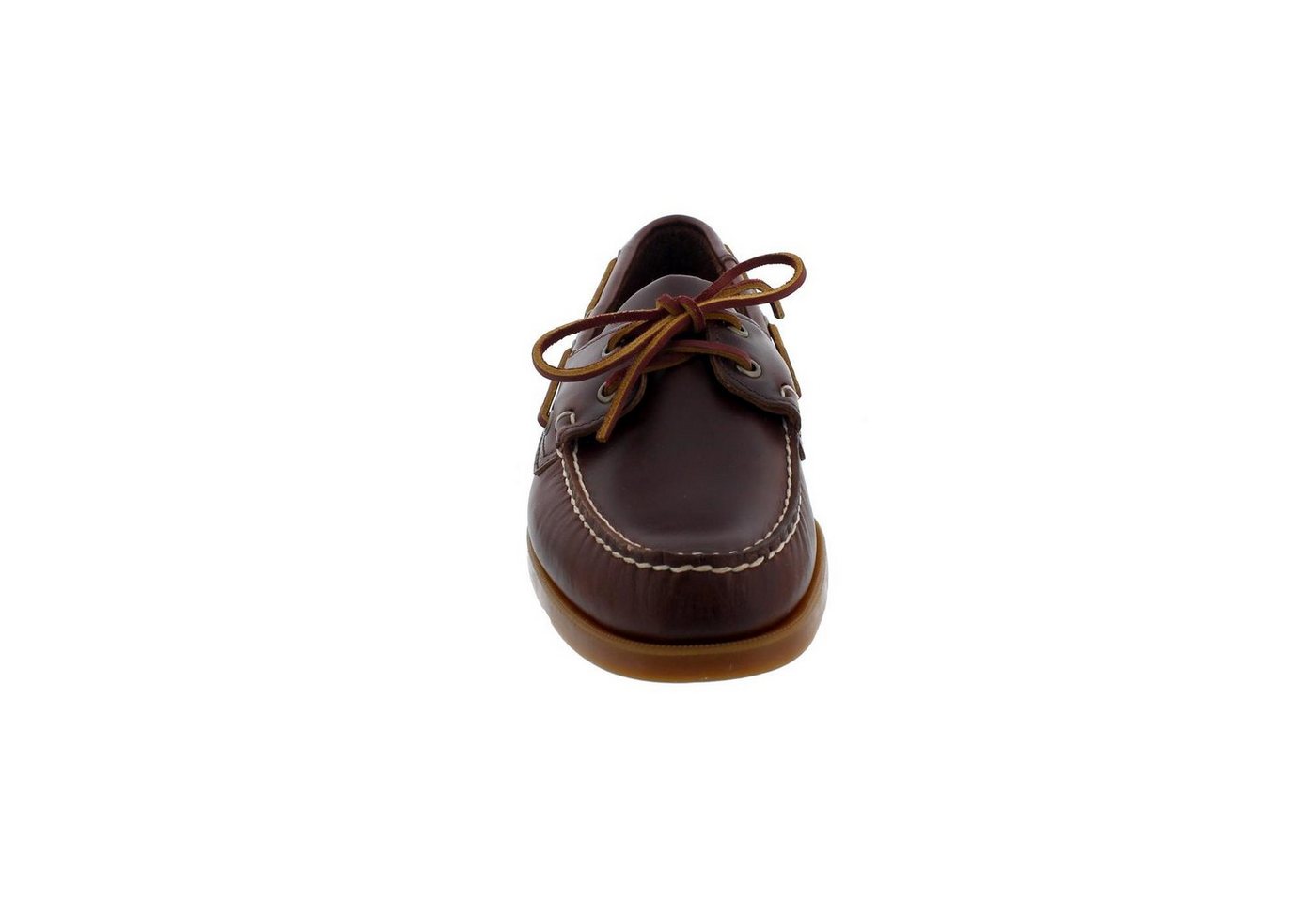 Sebago Sebago Docksides Men 70000G0-A20, Waxed Leather-Glattleder, Braun-Hone Bootsschuh – Bild 3 von 5
