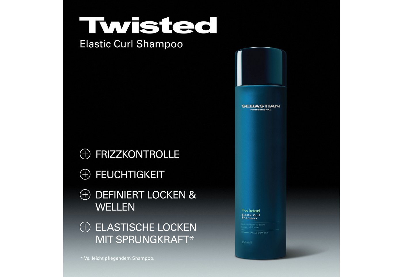 Sebastian Professional Twisted Elastic Curls Shampoo Haarshampoo · 250 ml – Bild 2 von 5