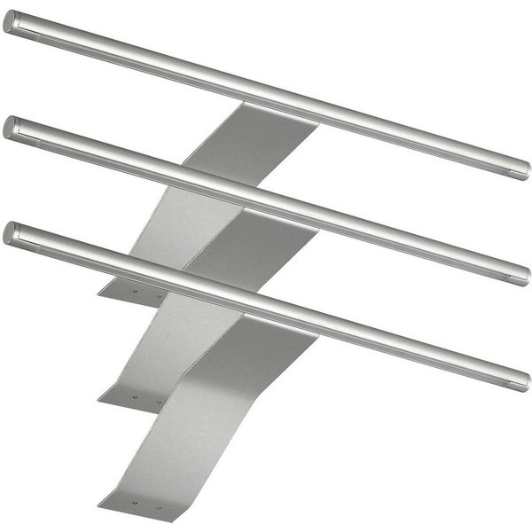 SEBSON Spiegelleuchte LED Schrankleuchte mit Schalter & Stecker 3x 3,5W 3x230lm 3000K 12V, LED integriert, Schalter am Netzkabel, schlanke Form, einfache Montag