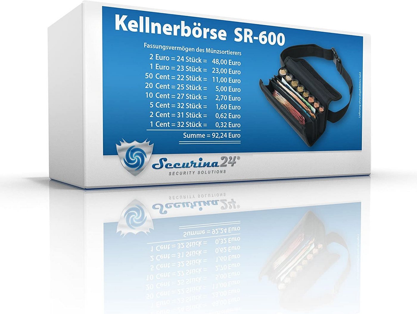 Securina24 Kellnerbörse SR-600 Kellnertasche mit Münzspender – Bild 4 von 5