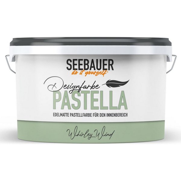 SEEBAUER diy Wandfarbe Design-Pastellfarbe PASTELLA, Umweltfreundlich