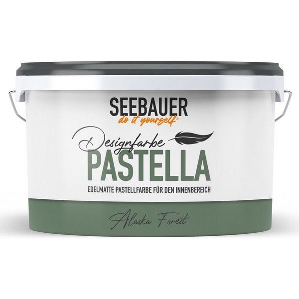 SEEBAUER diy Wandfarbe Design-Pastellfarbe PASTELLA, Umweltfreundlich