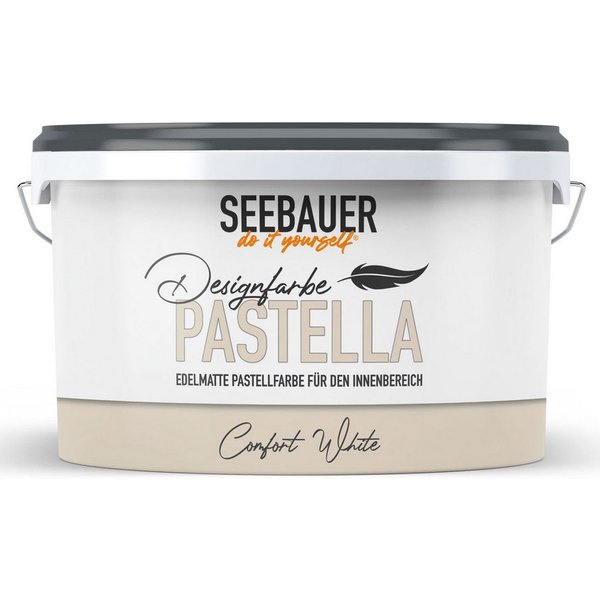 SEEBAUER diy Wandfarbe Design-Pastellfarbe PASTELLA, Umweltfreundlich