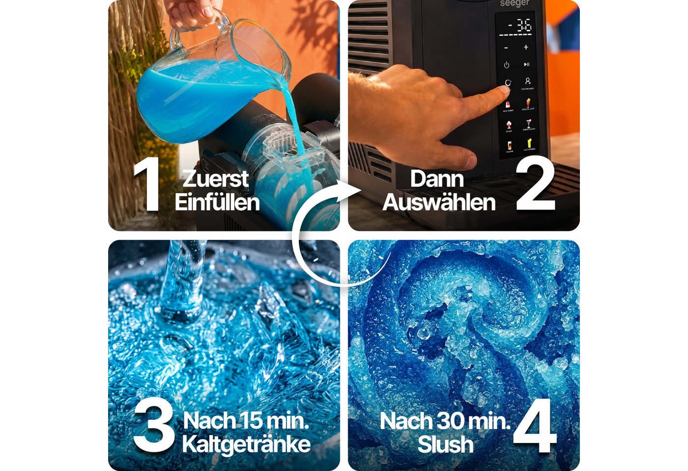 Seeger Slush-Eismaschine SuperSlush Maschine – Bild 2 von 5