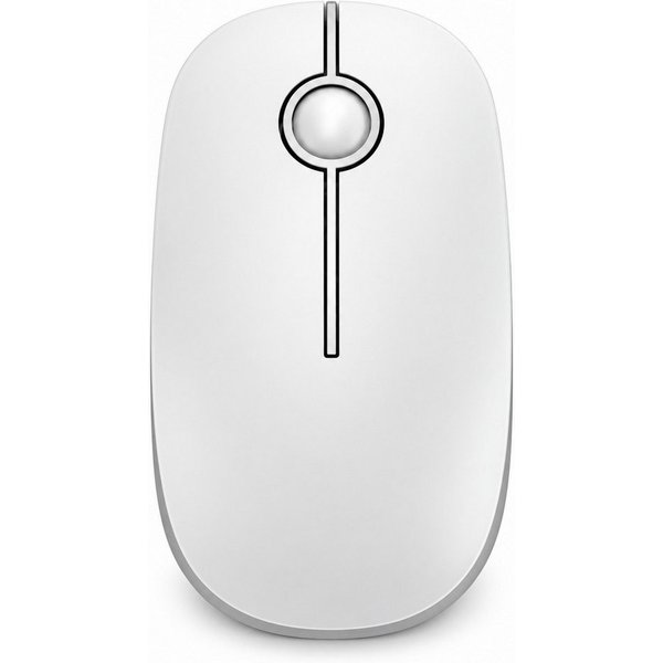 Seenda Kabellose Maus 2,4 GHz, leise Funkmaus 1600 DPI für PC & Laptop Maus (Funk, BIS ZU 18 MONATE FÜR LINKS- & RECHTSHÄNDER)