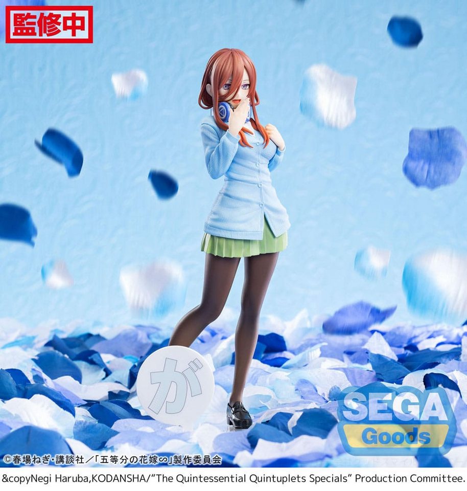Sega Merchandise-Figur The Quintessential Quintuplets Specials Luminasta Miku Nakano 20 cm – Bild 2 von 5