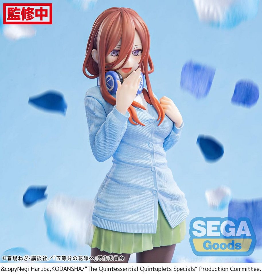 Sega Merchandise-Figur The Quintessential Quintuplets Specials Luminasta Miku Nakano 20 cm – Bild 5 von 5