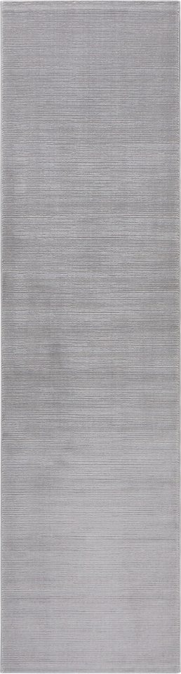 Sehrazat Teppich LIMA, auch als Läufer und in RUnd, rechteckig, Höhe: 10 mm, Kurzflor, Linienstruktur, leichter Glanz, Wohnzimmer – Bild 4 von 5
