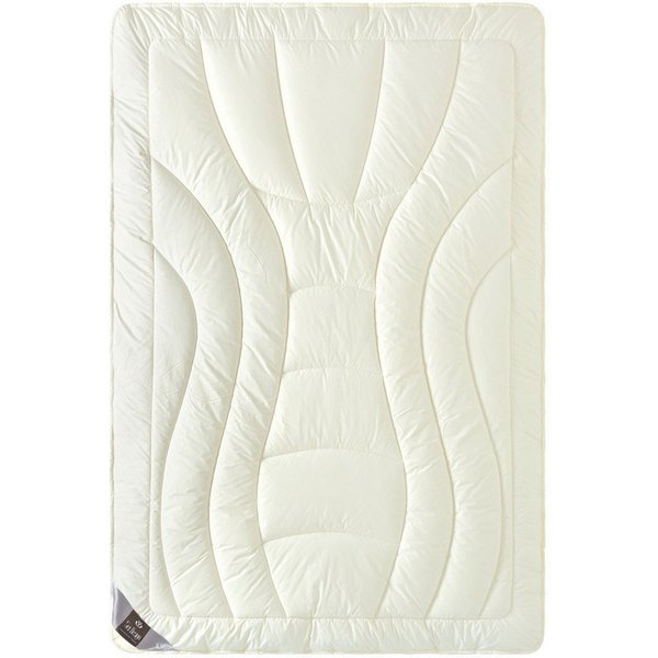 SEI Design Naturfaserbettdecke WOOL Premium Collection 155x220 cm, Füllung: 100% Schurwolle, Bezug 100% Baumwolle