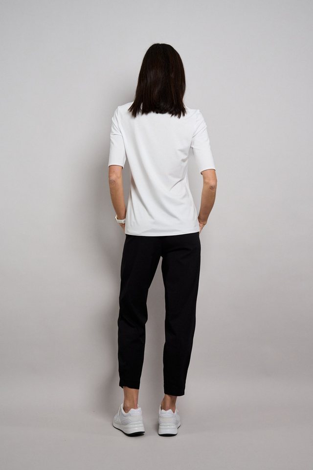 Seidel Moden Rundhalsshirt mit transparenten Lochmuster vorne - MADE IN GERMANY – Bild 4 von 4